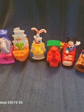 Vintage Disney 40th Anniversary Mc Donald's Toys